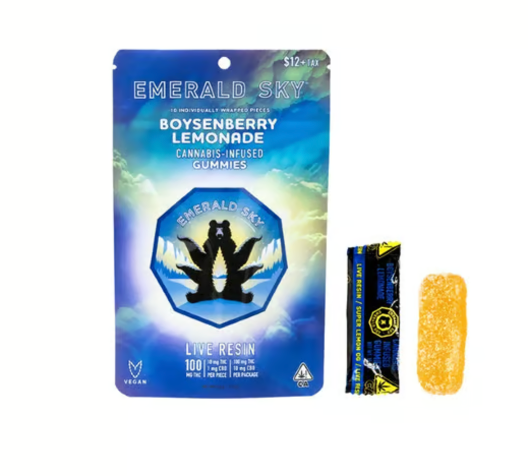 Emerald Sky Gummies Boysenberry Lemonade Emerald Sky Gummies Boysenberry Lemonade