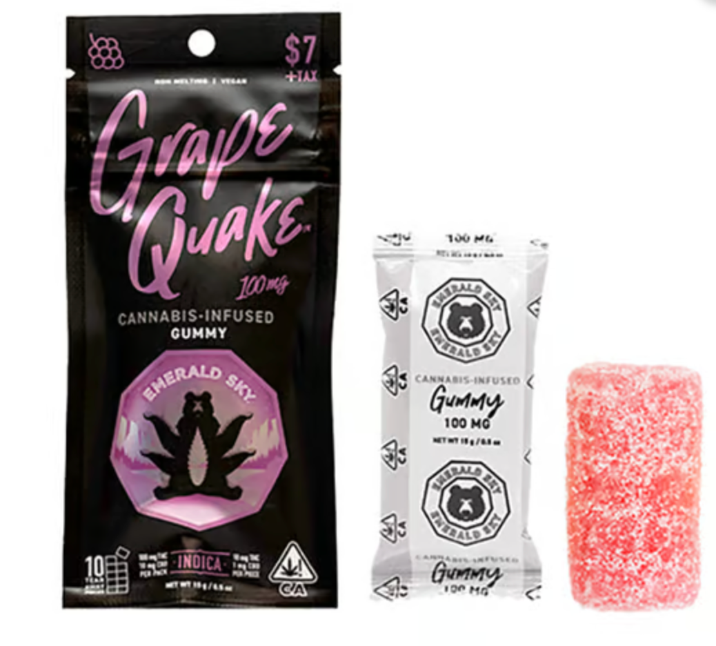 EMERALD SKY EDIBLES GRAPE QUAKE EMERALD SKY EDIBLES GRAPE QUAKE