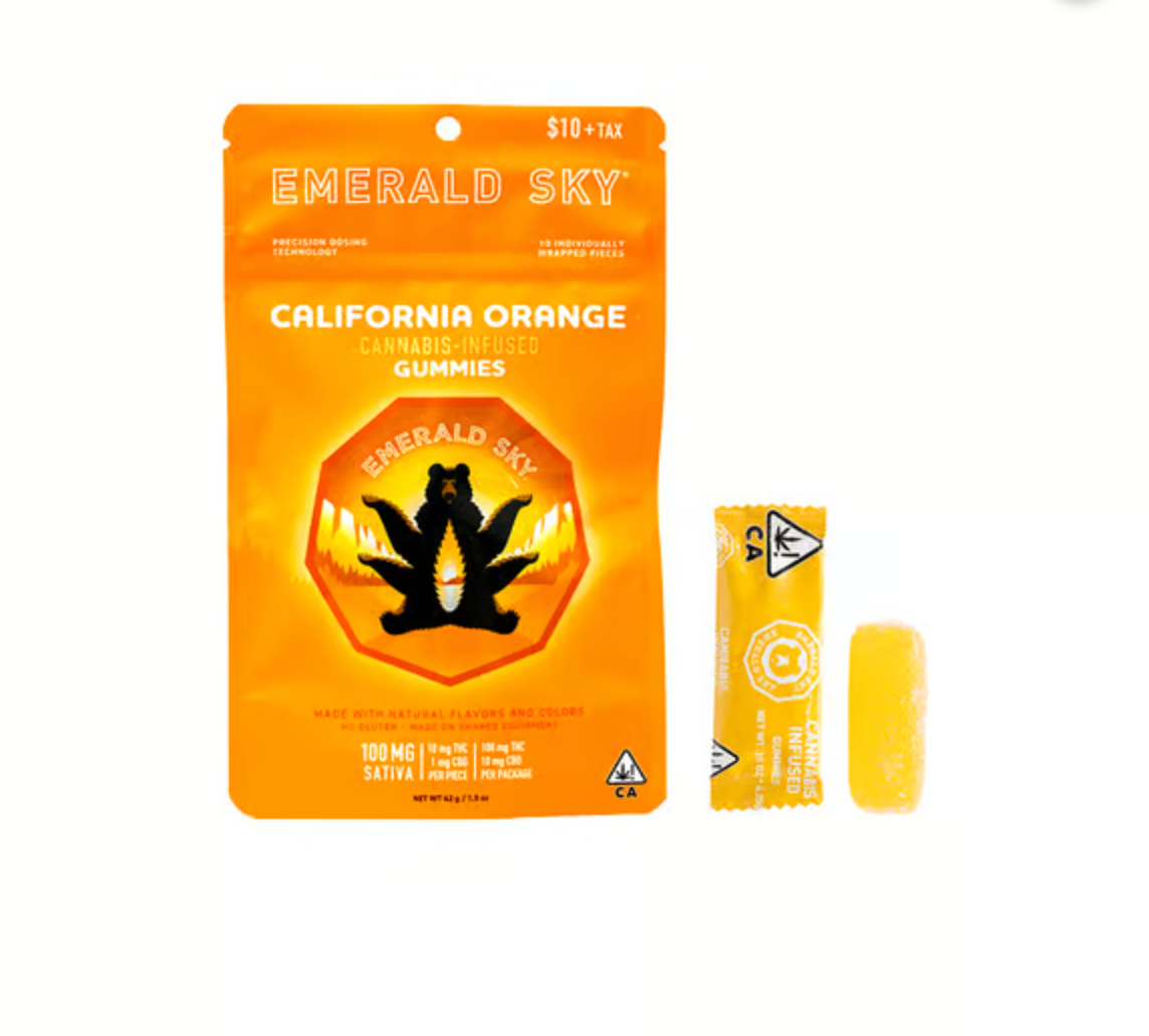EMERALD SKY CALIFORNIA ORANGE GUMMIES EMERALD SKY CALIFORNIA ORANGE GUMMIES