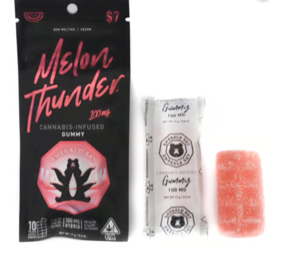 EMERALD SKY MELON THUNDER GUMMIES EMERALD SKY MELON THUNDER GUMMIES