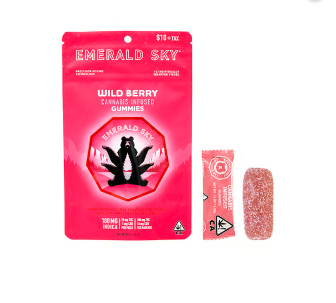 EMERALD SKY WILD BERRY GUMMIES EMERALD SKY WILD BERRY GUMMIES